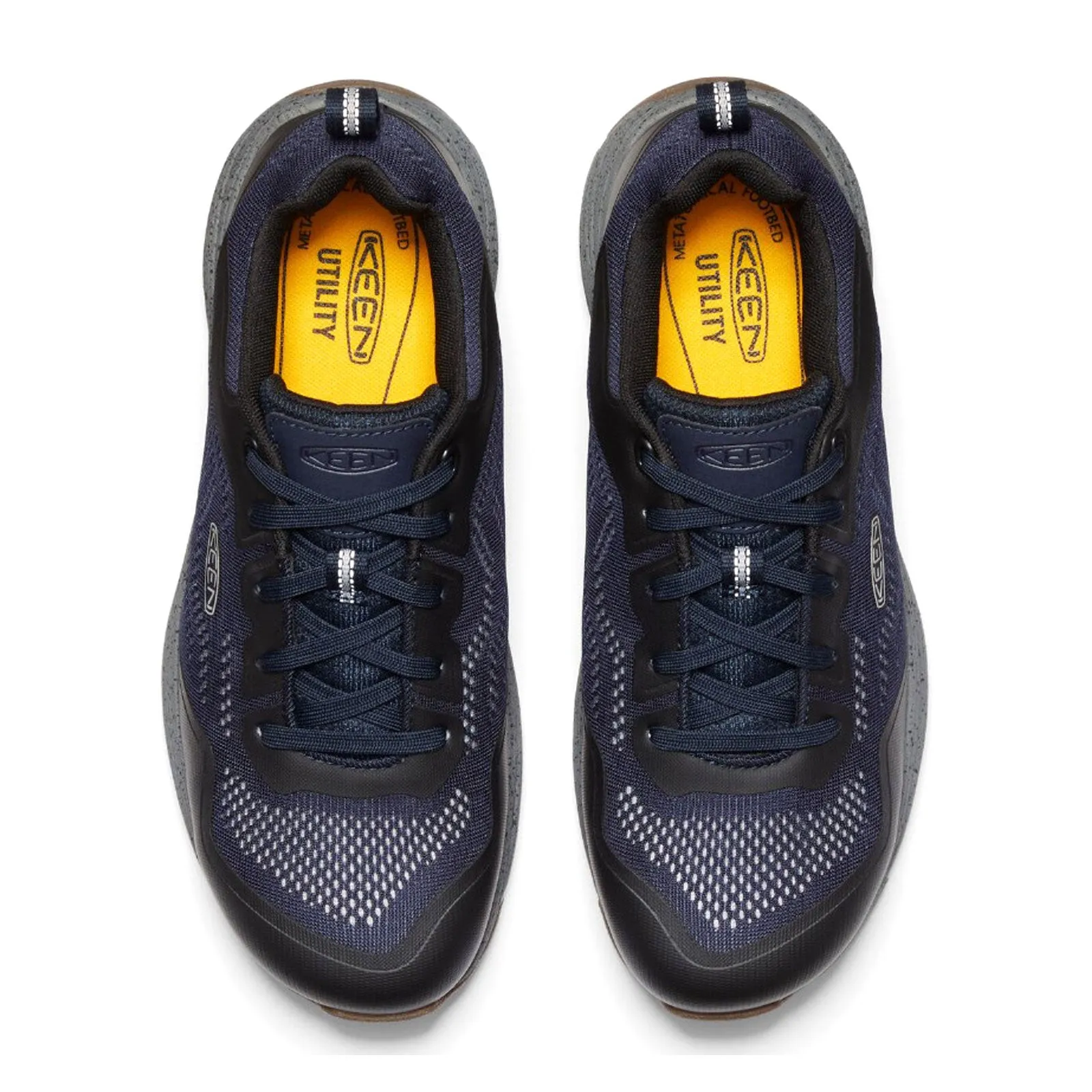 Keen Utility Sparta II Aluminum Toe Work Shoe (Men) - Sky Captain/Vapor Best Narrow Work Boots