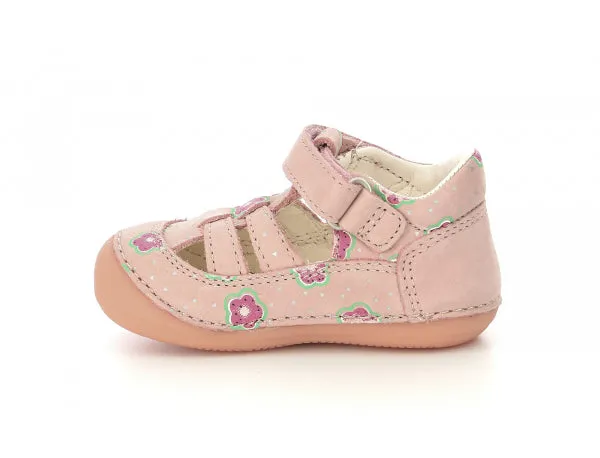 Gumbies Sandals Kickers - Kid's Sushy Flower Pink Sandals