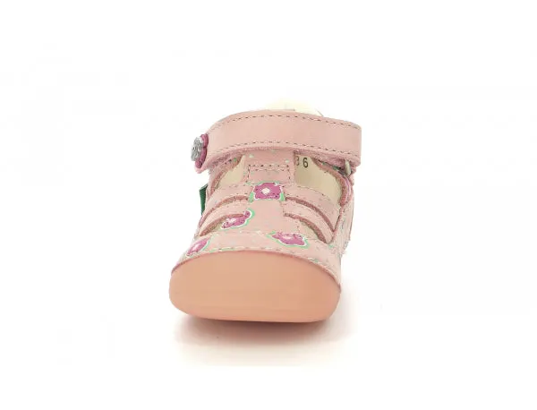 Kickers - Kid's Sushy Flower Pink Sandals Sandals Comfortable Stylish
