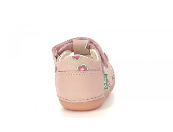 Kickers - Kid's Sushy Flower Pink Sandals Luna Sandals