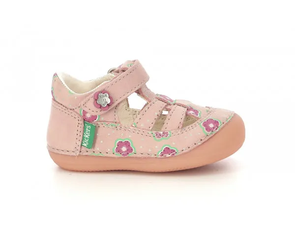 Icon Sandals Kickers - Kid's Sushy Flower Pink Sandals