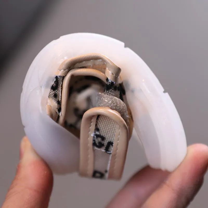 kids denim jacket wholesale Toddler Boy Geometric Print Velcro Strap Sandals Wholesale Caribbean