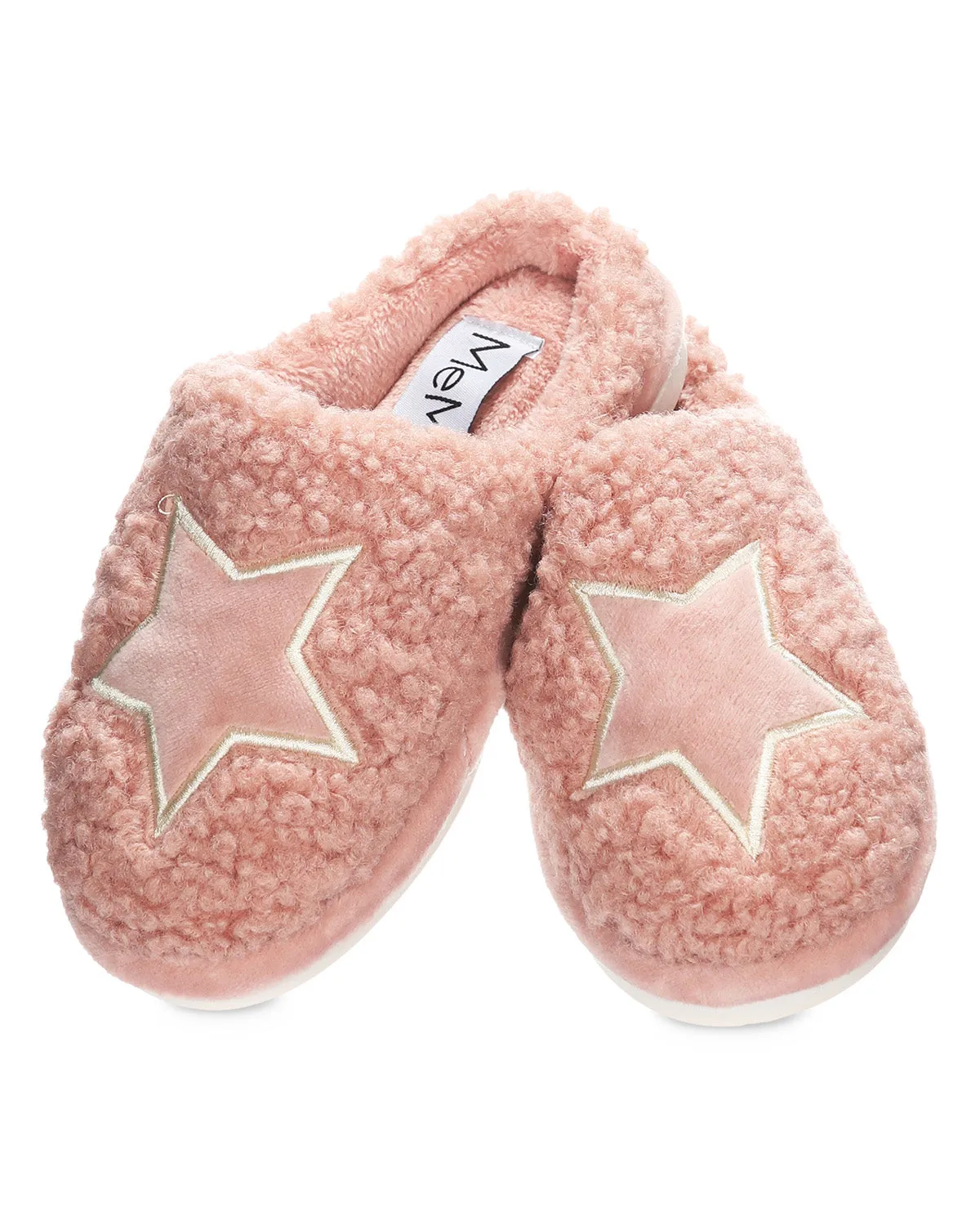 Ariat Boot Slippers Kids' Embroidered Shaggy Star Non-Skid Slippers