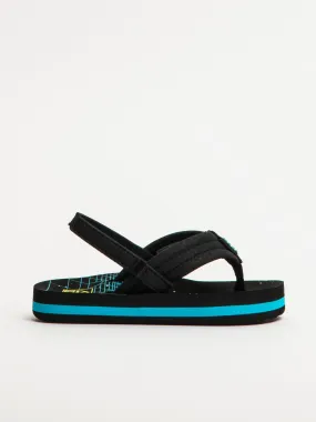 KIDS REEF LIL AHI-SHARKADE SLIDES Good Sandals For Walking