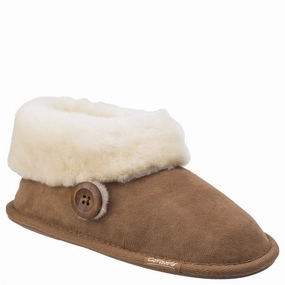 Cotswold Wotton Sheepskin Bootie Relaxing Sandals