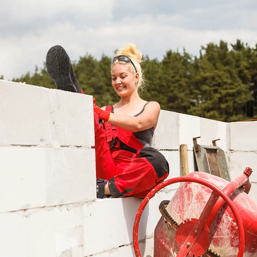 Larnmern Steel Toe Safety Work Boots Lightweight Slip Resistant Work shoes For Women,#170202 Top Rated Waterproof Work Boots