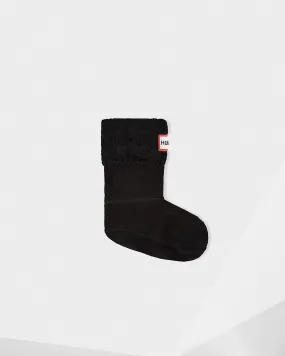 Best Waterproof Boots For Walking Footwear - Hunter Original Kids Six-Stitch Cable Boot Socks