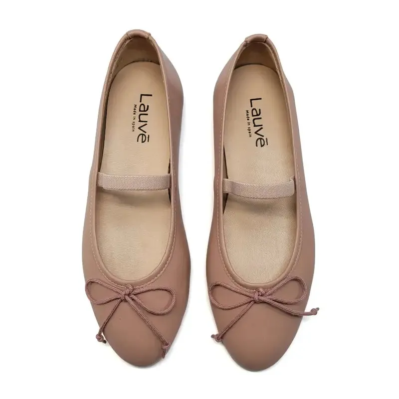 Dress Shoes Toddler Lauve Dusty Mauve Bow Ballet Flat 2242