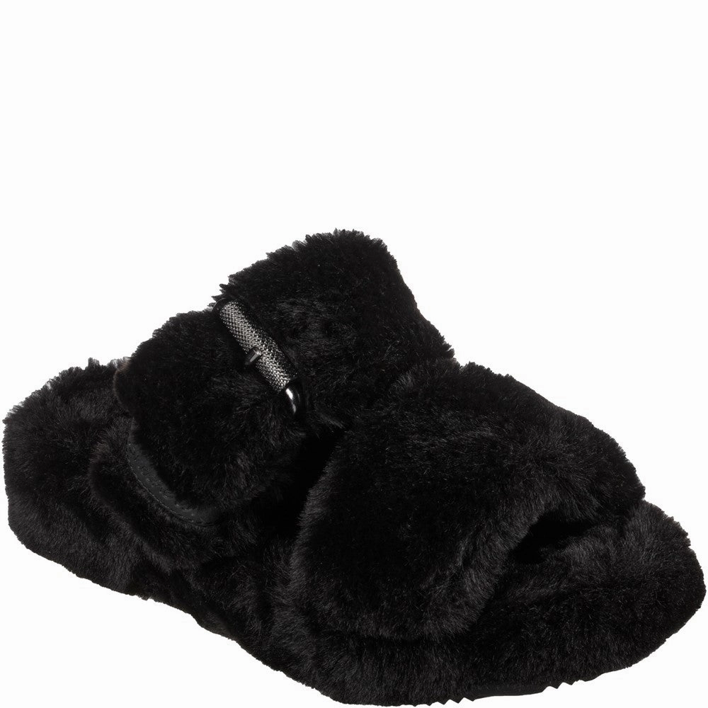 Skechers Cozy Wedge Slipper Sandal Comfortable Grip Comfortable Footbed