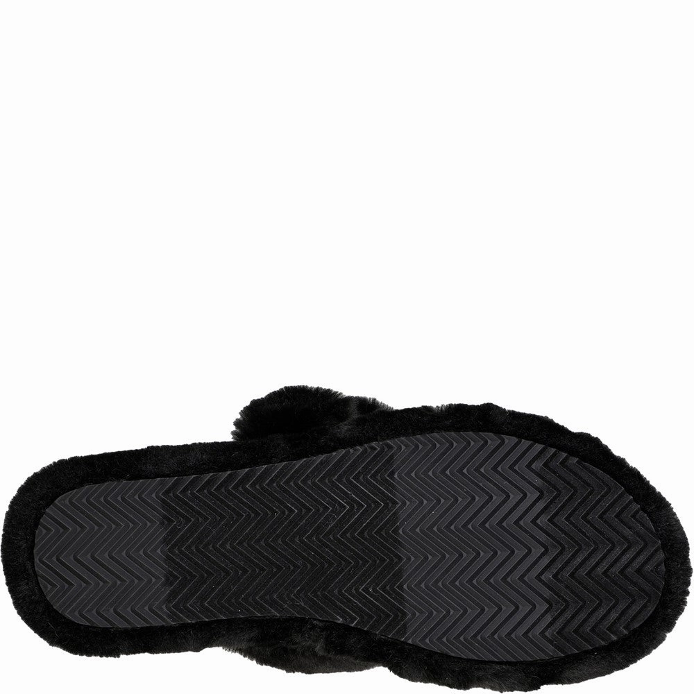 Reinforced heel Skechers Cozy Wedge Slipper Sandal