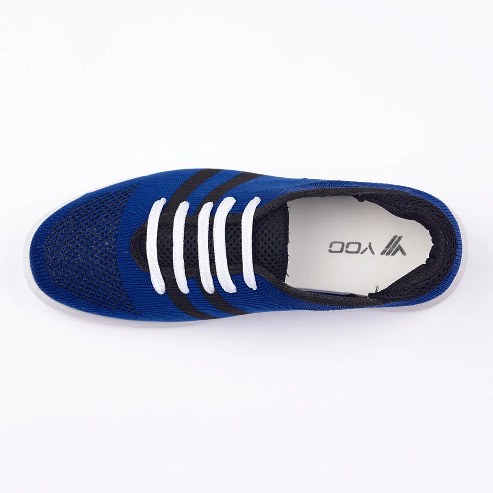YOO BLUE SPORT KNITTED  SHOES FOR GENTS - SHAGY Asics Shoes Deal