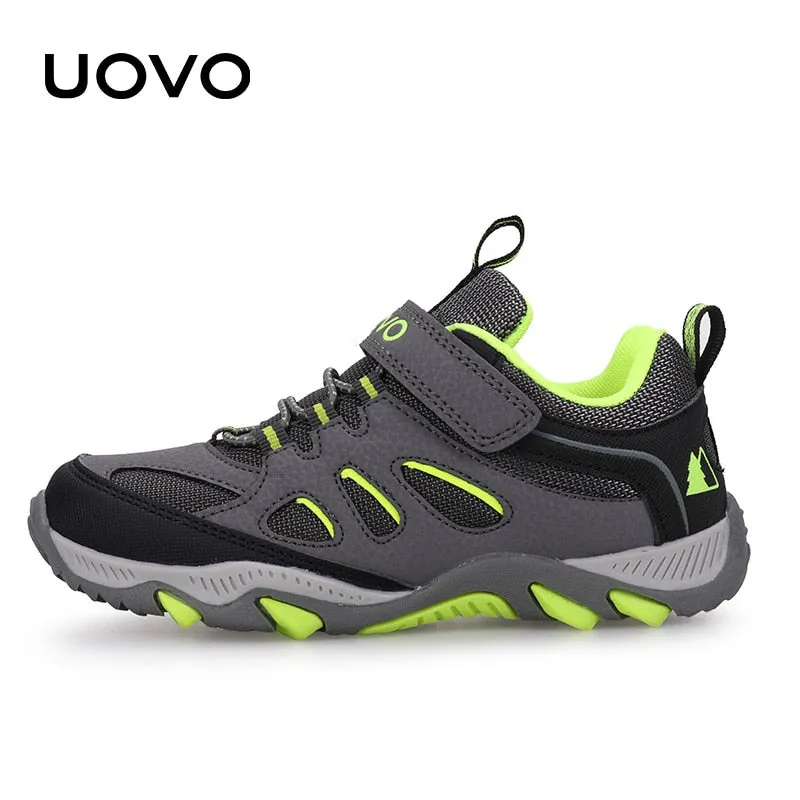 Kids Shoes Boys Fitness Sneakers Non-Slip Breathable Light Weight Hiking Outdoor Children Footwear Size 28-35 Mountrek Hiking Boots