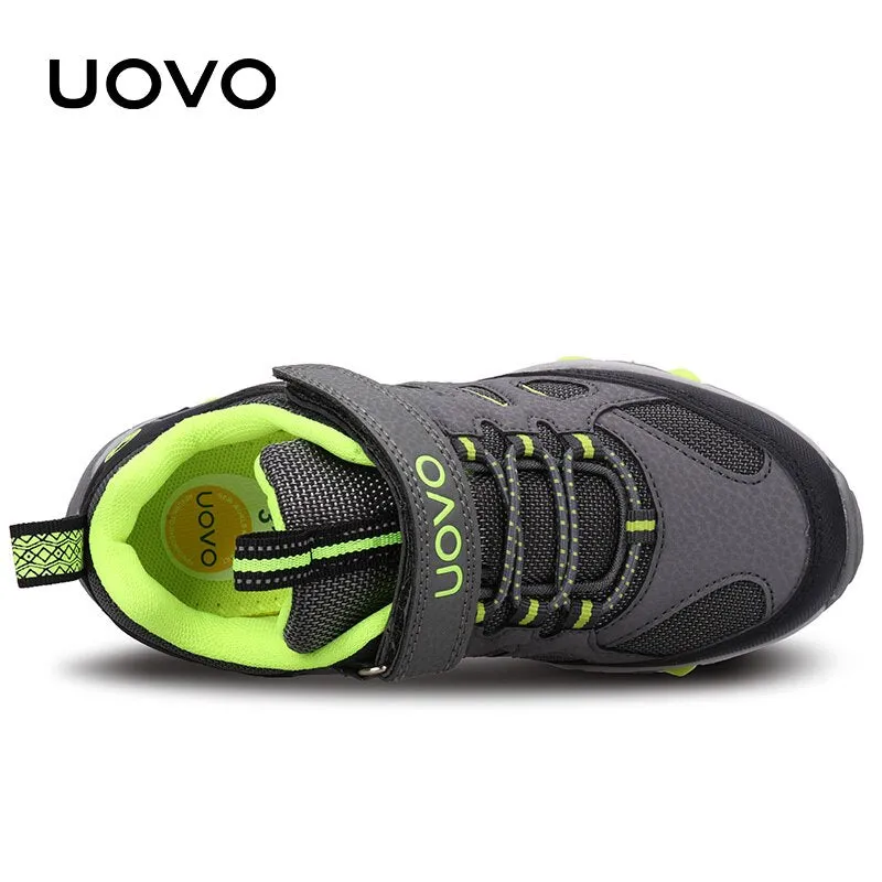 Hiking Boots 4e Width Kids Shoes Boys Fitness Sneakers Non-Slip Breathable Light Weight Hiking Outdoor Children Footwear Size 28-35