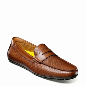Men's Florsheim, Motor Moc Toe Penny Driver Boho Touch