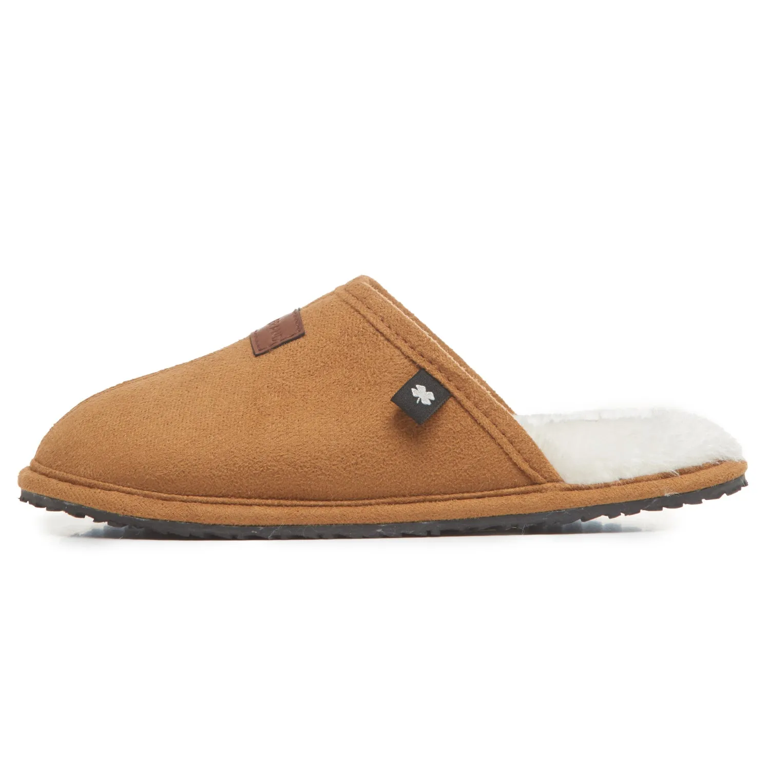 Pretty You Slippers Lucky Brand Boy's Micro-Suede Scuff Slippers, Kids House Shoes with Plush Lining