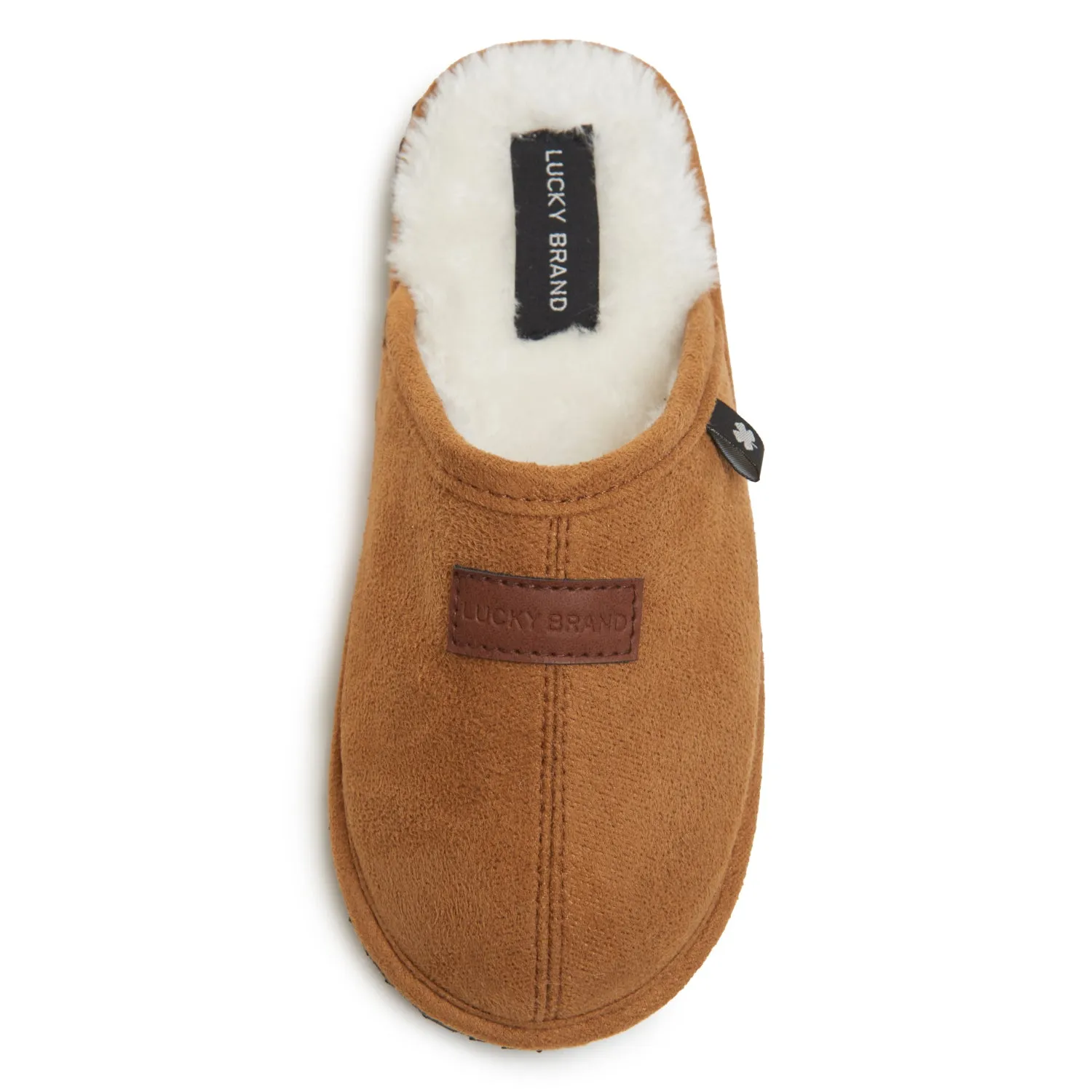 Lucky Brand Boy's Micro-Suede Scuff Slippers, Kids House Shoes with Plush Lining Free Knitting Patterns For Slippers