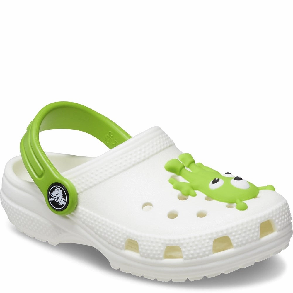 Crocs Toddler Classic Alien Character Clog Slip On Long Step