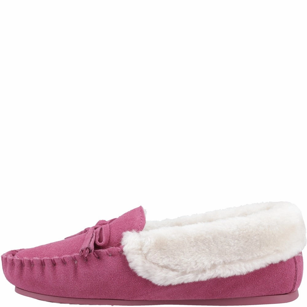 Good Grip Hush Puppies Agnes Fur Slipper