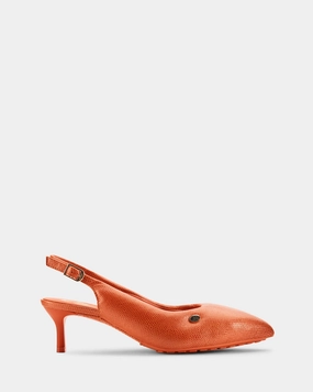 Cur Sling 1 W Orange Int Lea Delicate Touch