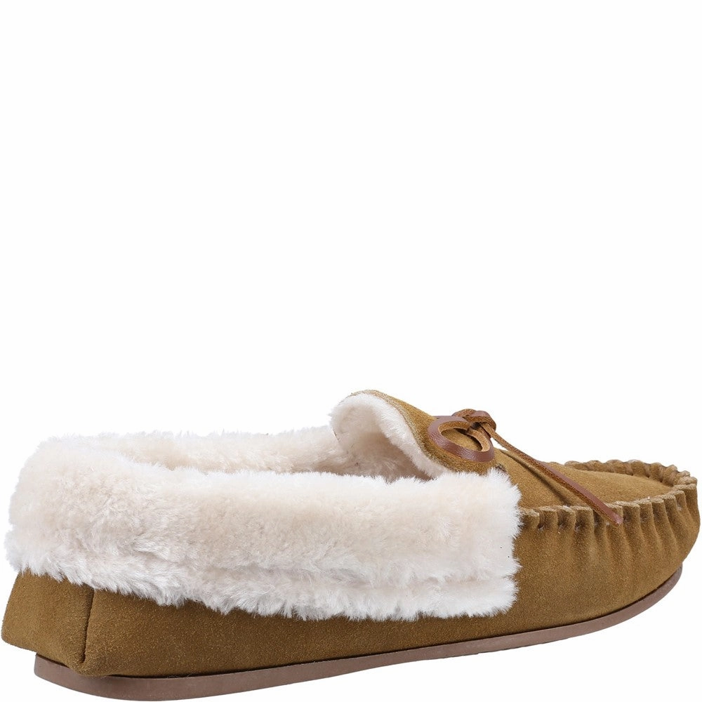 Cotswold Sopworth Moccasin Slipper Comfort Lining