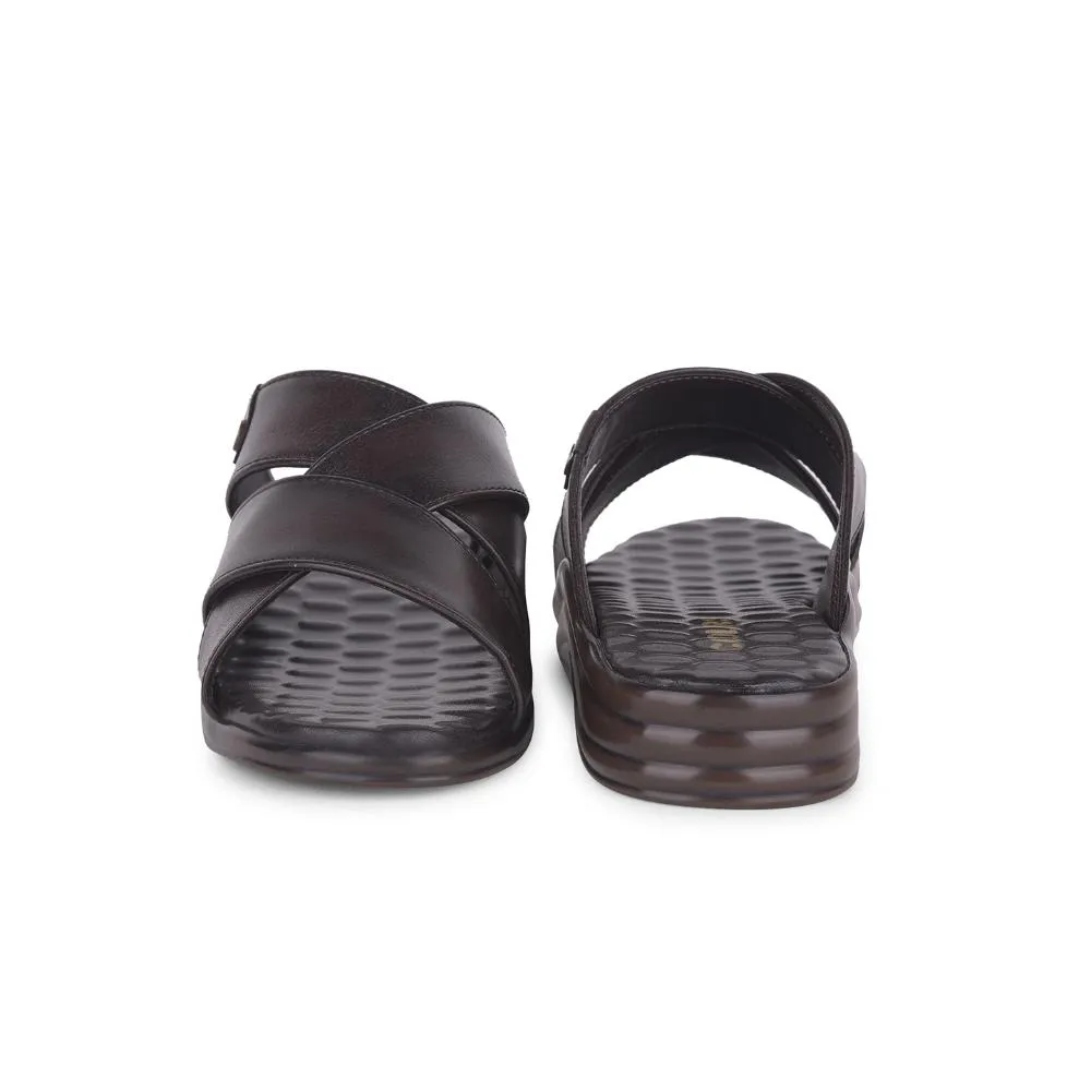 Coolers By Liberty Mens 7123-901 Brown Casual Slippers Sparta Slippers