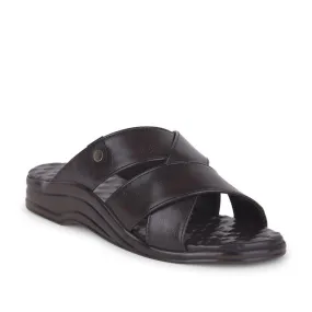 Vera House Slippers Coolers By Liberty Mens 7123-901 Brown Casual Slippers