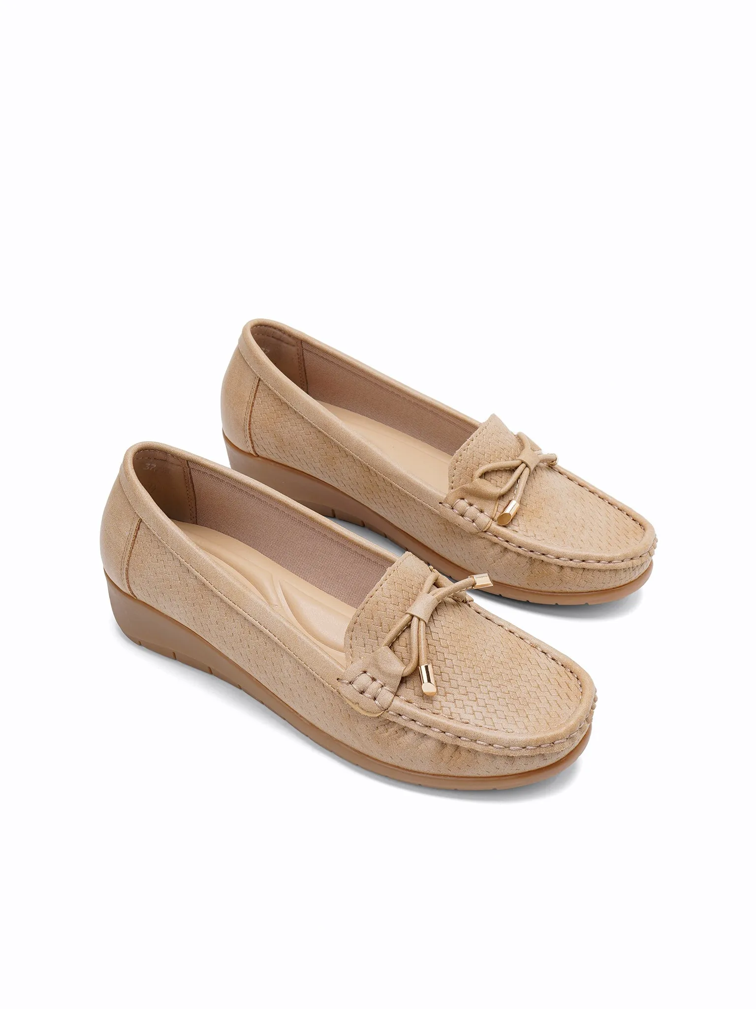 Maja Wedge Loafers Vegan Penny Loafers