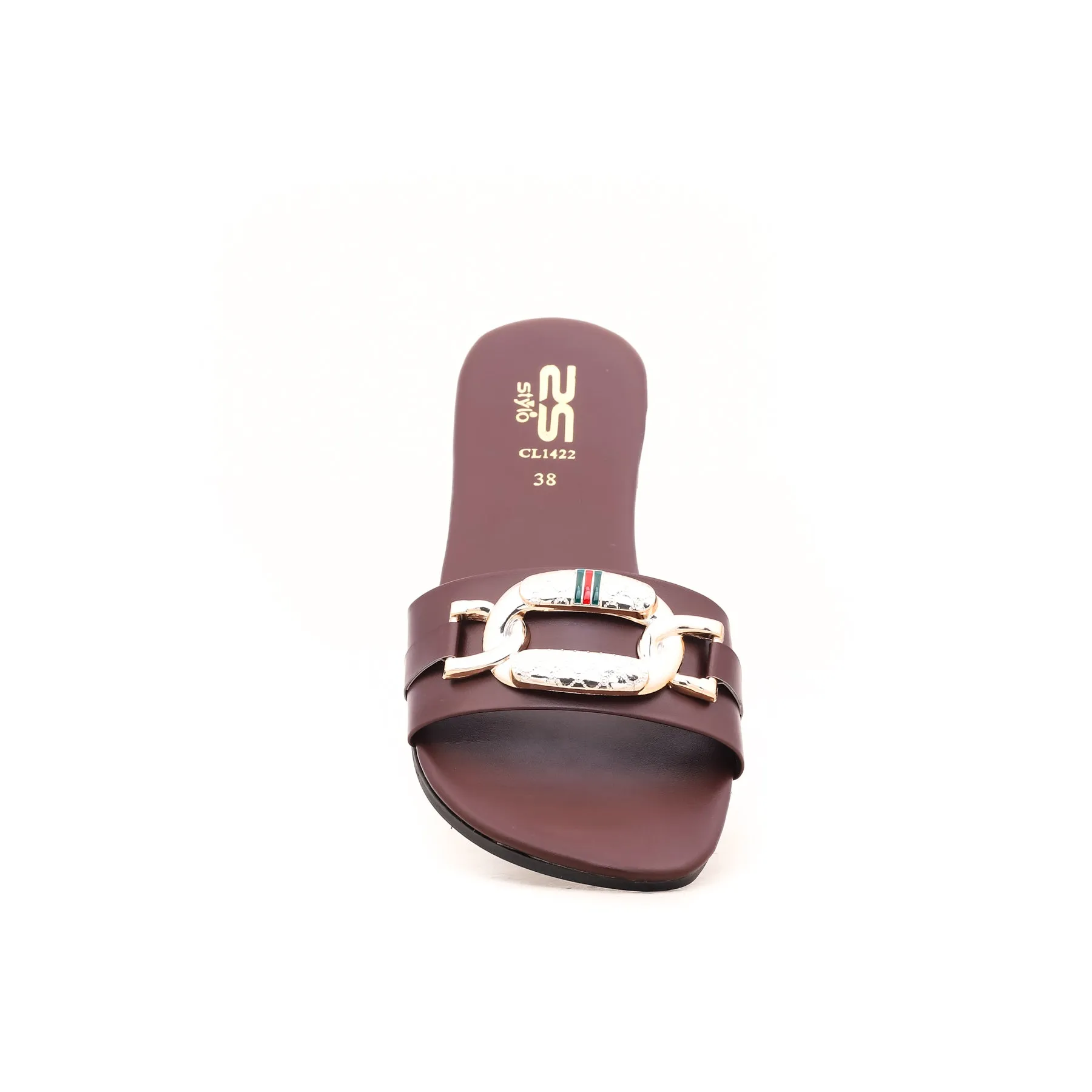 Maroon Casual Slipper CL1422 Birkenstocks Slippers