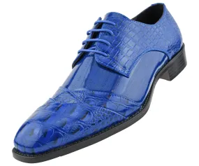 Men Dress Shoes-Alligator-Royal Pointed Dress Shoes