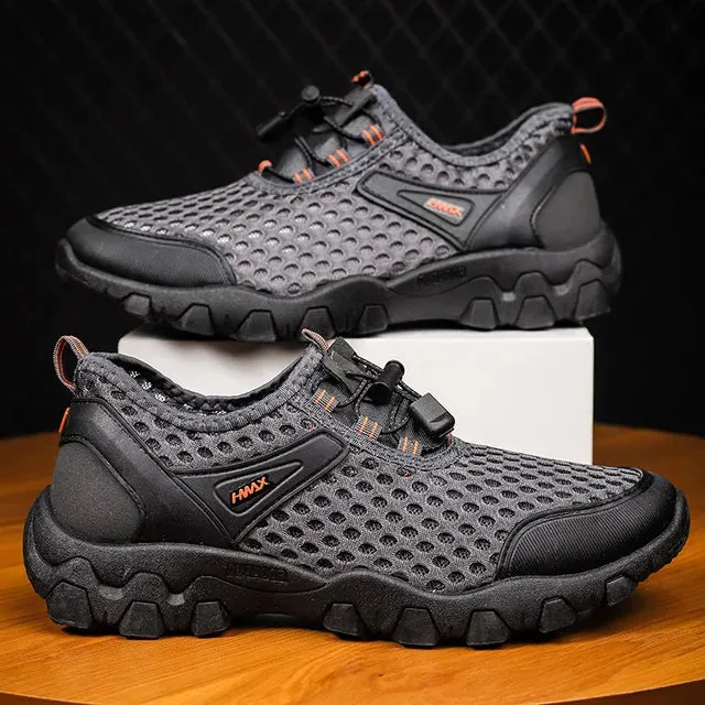 Men Women Hiking Shoes - Quick Drying Water Shoes for Water Sports, Beach, Boating, Fishing, Barefoot Sneakers Asics Waterproof Running Shoe