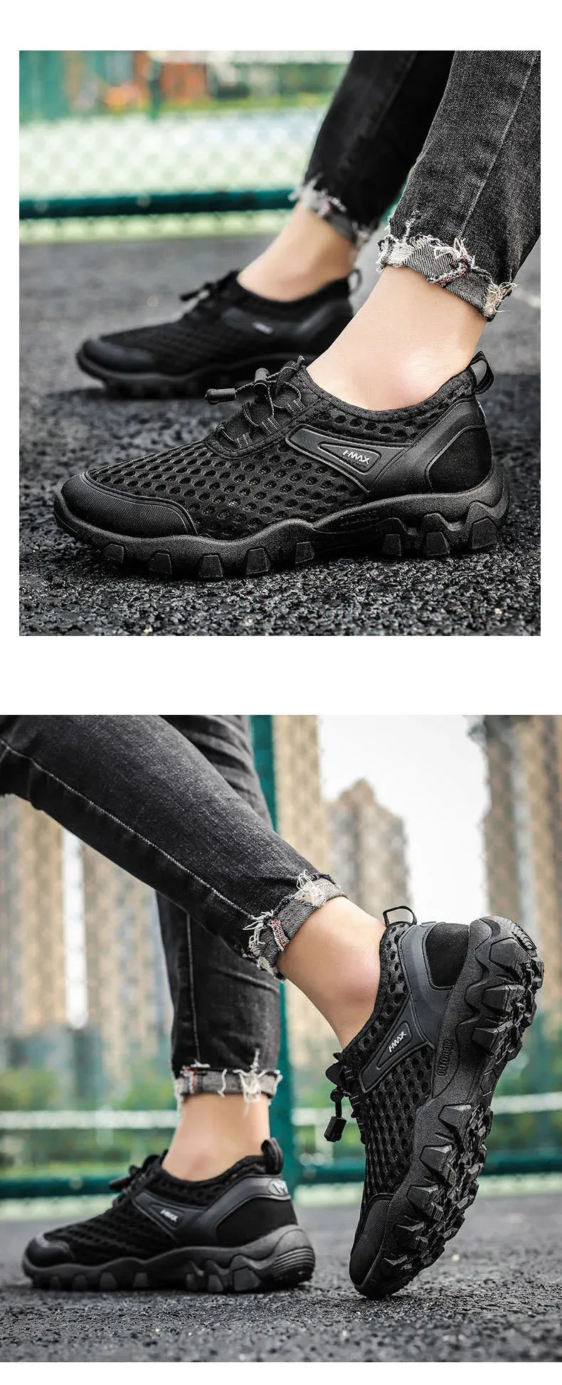 Men Women Hiking Shoes - Quick Drying Water Shoes for Water Sports, Beach, Boating, Fishing, Barefoot Sneakers Asics Super Running Shoes