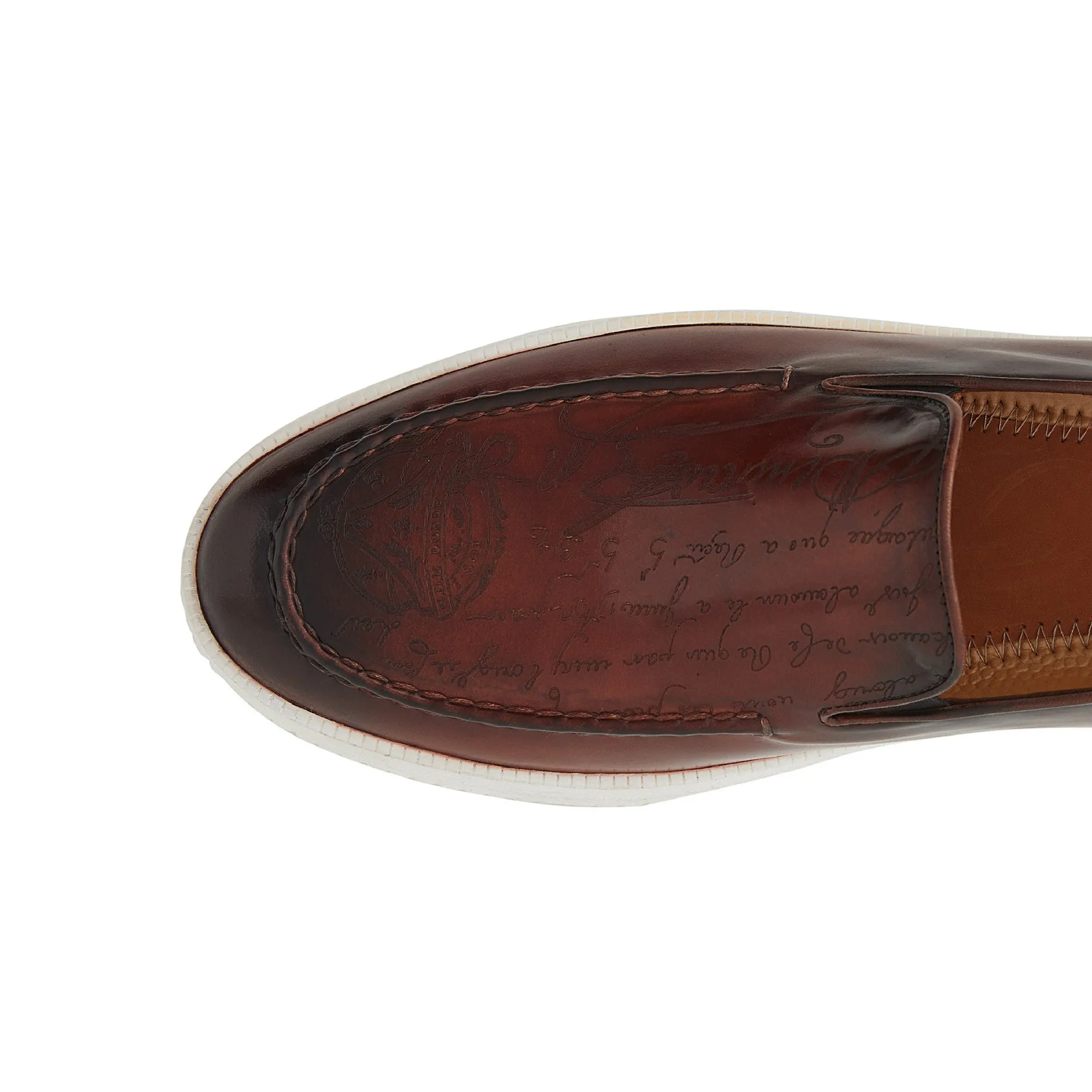 Dress Shoes To Wear With A Suit Men's Calf Leather Handmade Moccasin M7037