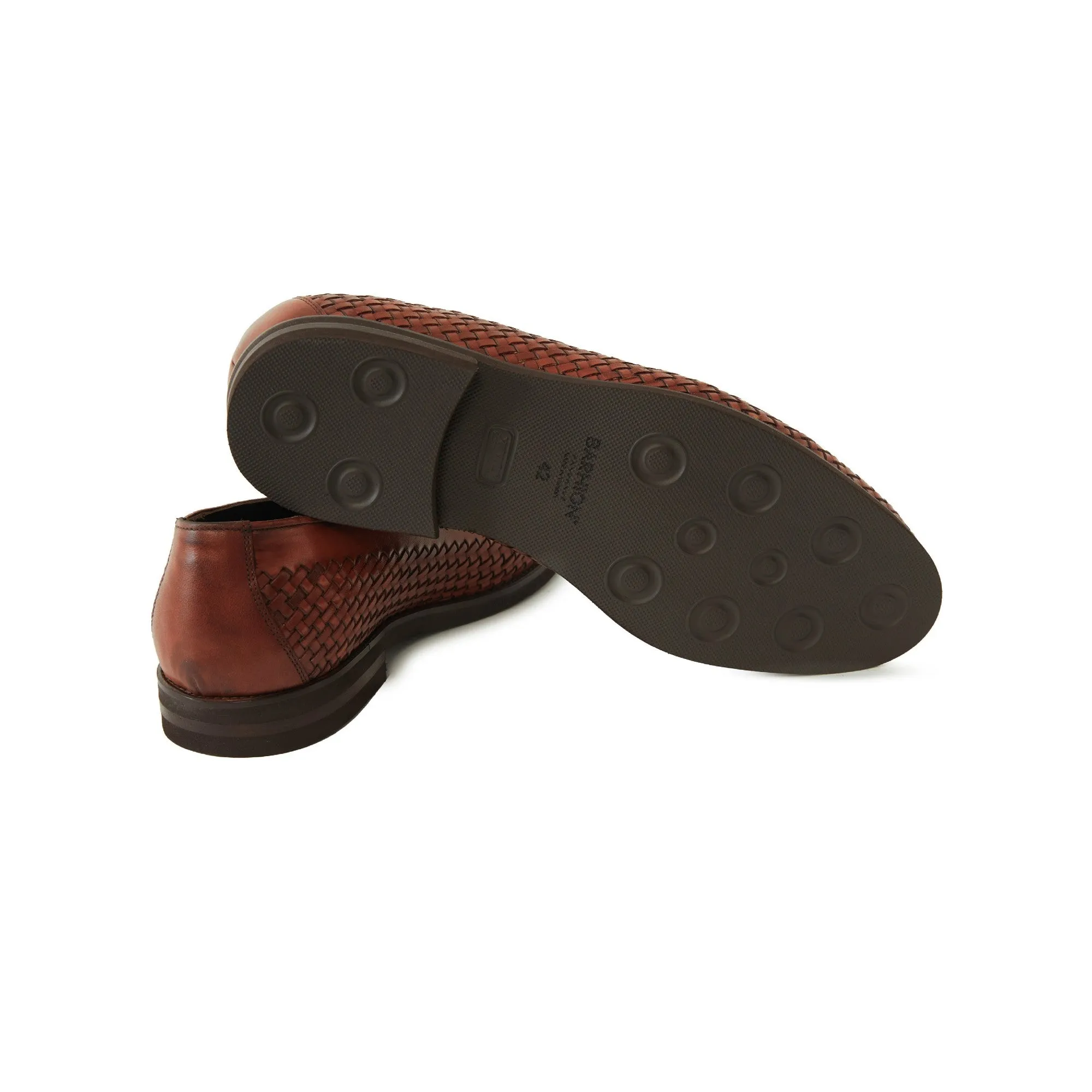 Men's Calf Leather Handmade Moccasin M7045 Jcp Dress Shoes