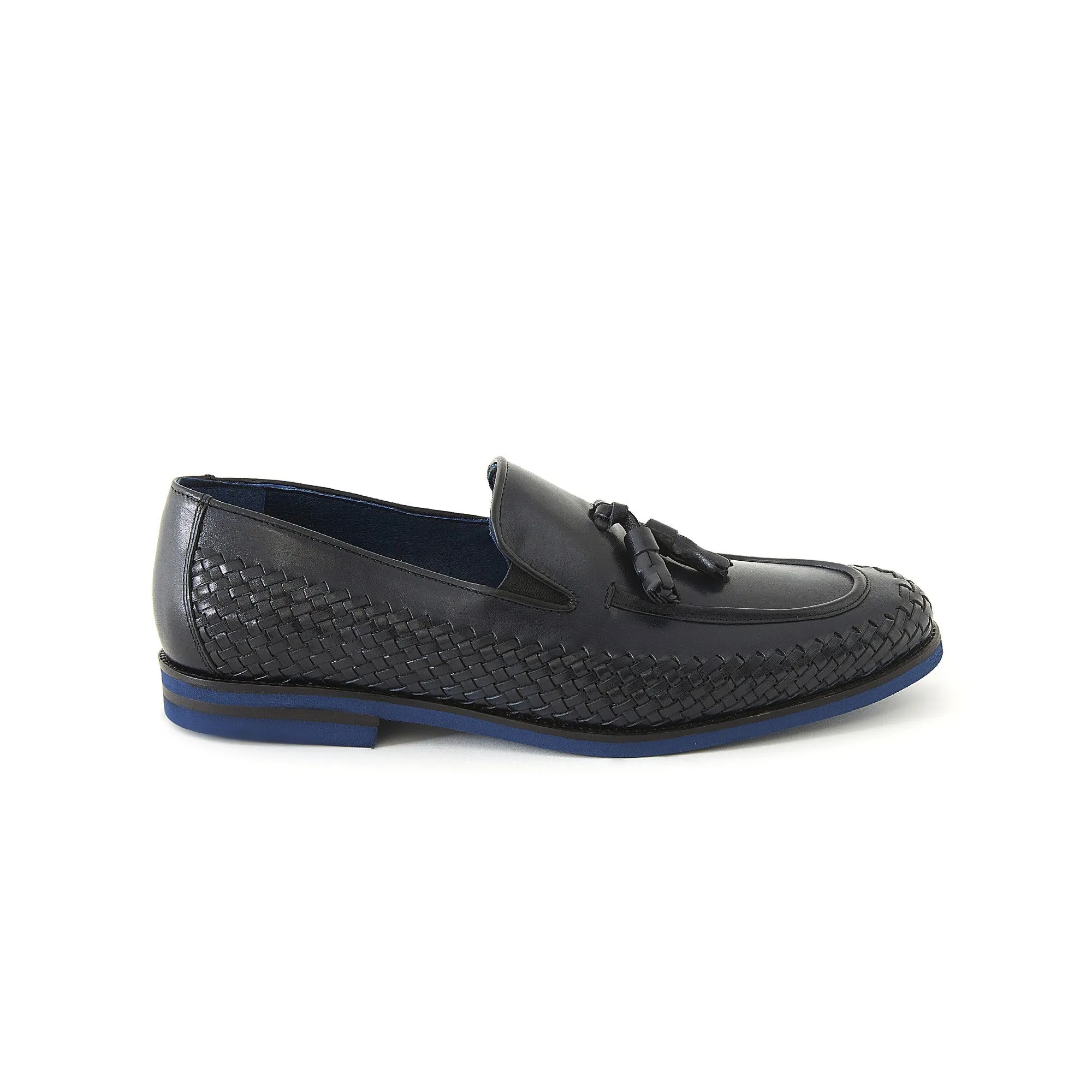 Men's Calf Leather Handmade Moccasin M7045 Tennis Shoes And Dresses