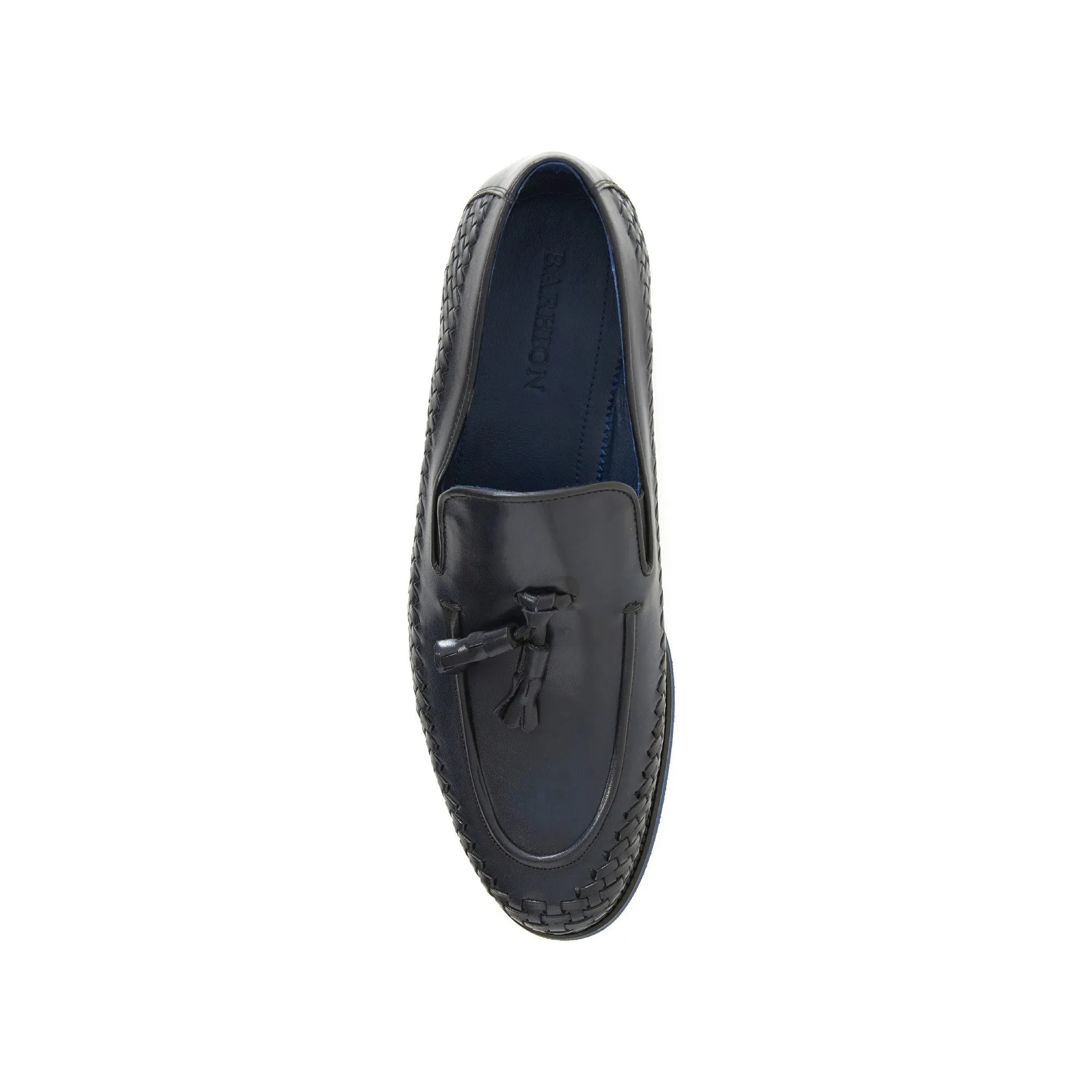 Men's Calf Leather Handmade Moccasin M7045 Dr Dress Shoes