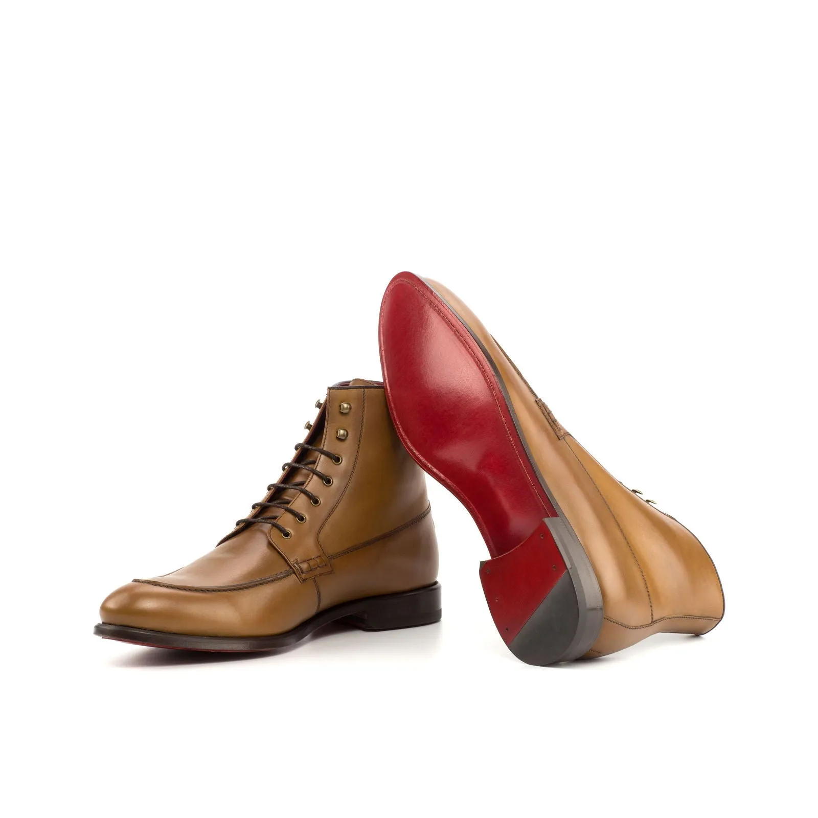 Adidas Ortholite Shoes Men's Moc Leather Boots Wide Plus Size Brown Dark Brown 4291