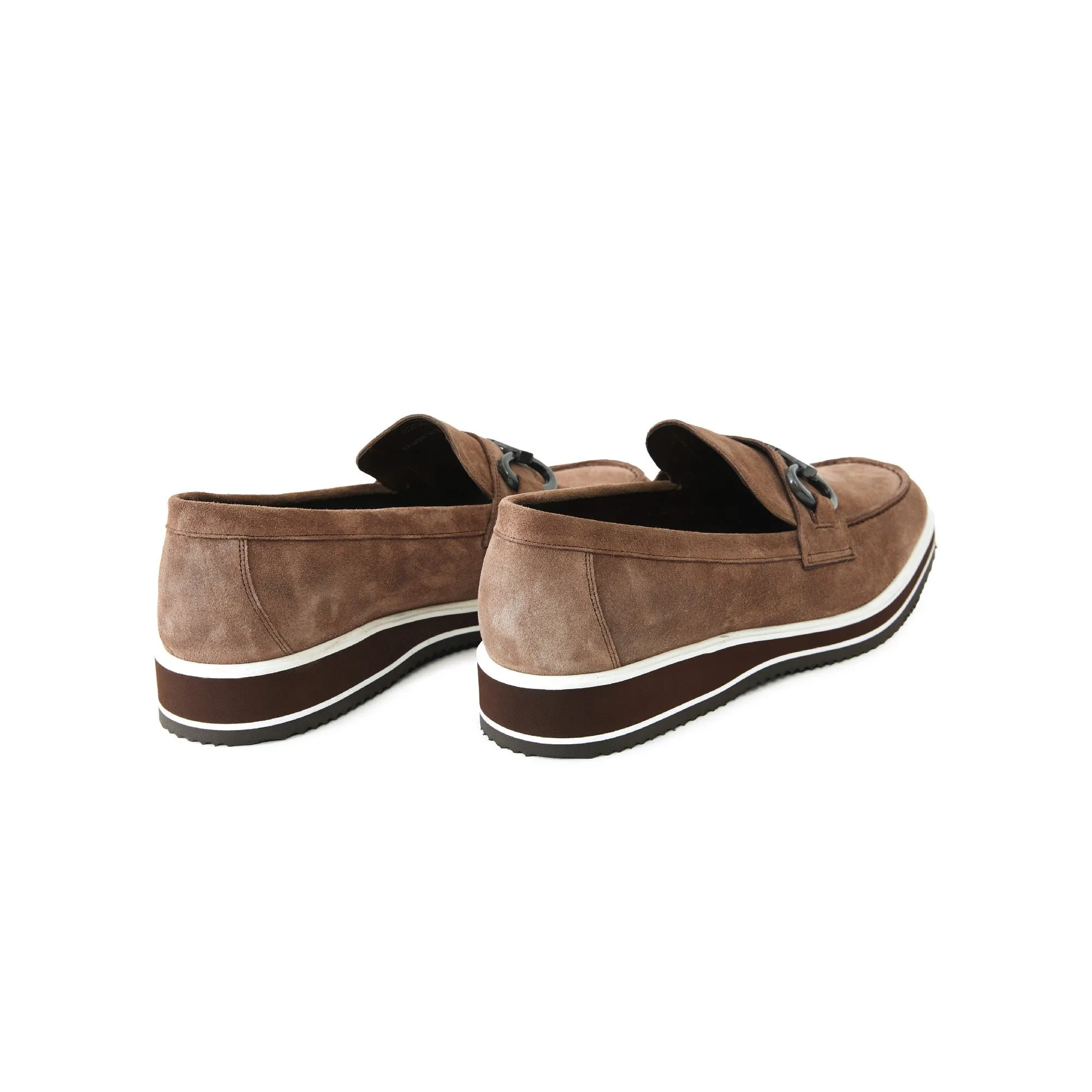 Shoes That Go With Maxi Dresses Men's Suede Calf Leather Handmade Loafer M9005