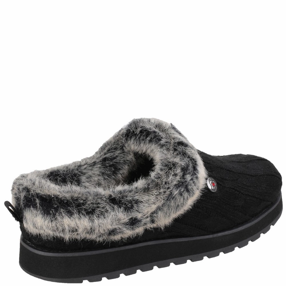 Quick And Easy FlexGrooves Skechers Keepsakes Ice Angel Mule Slipper