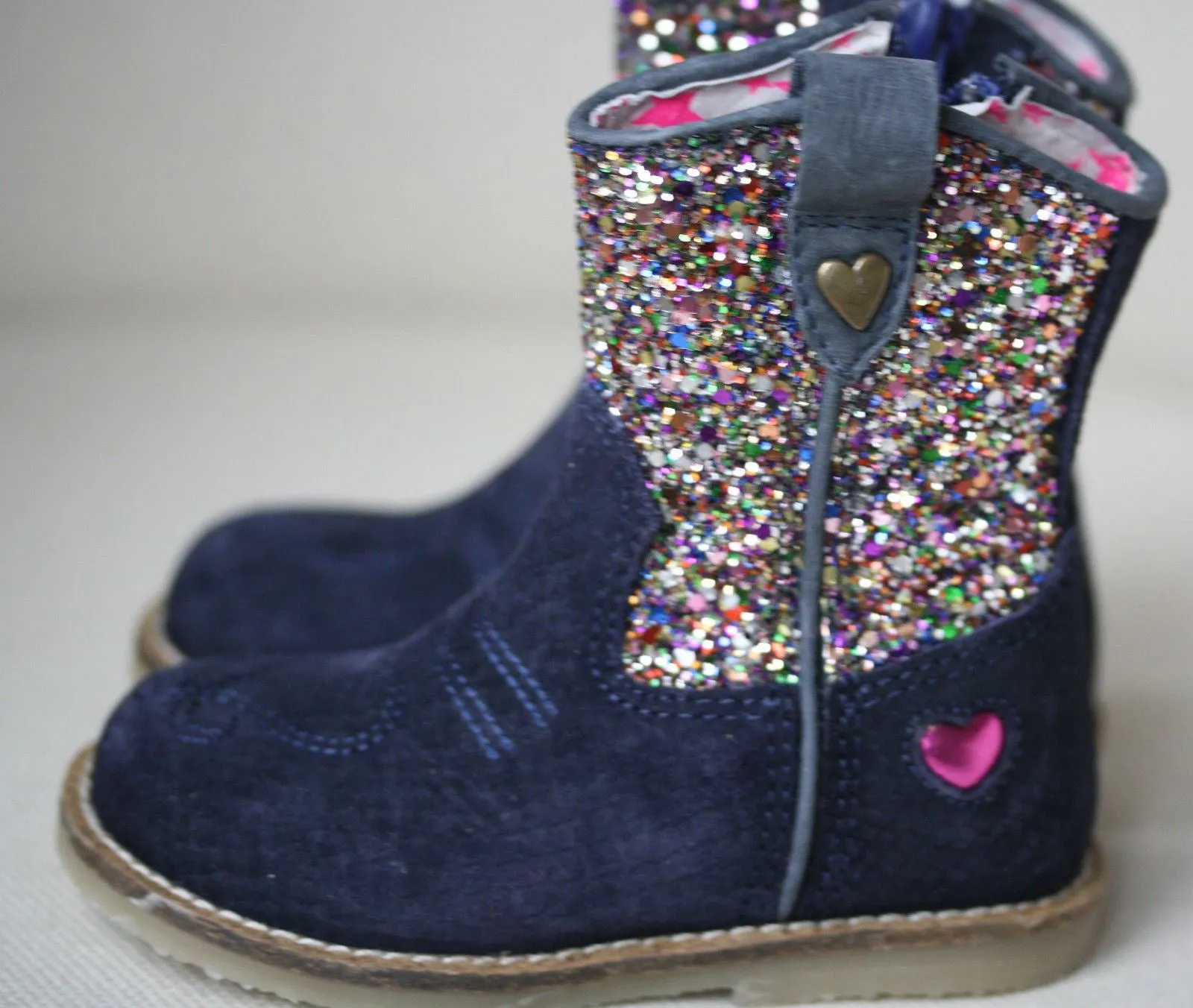 Adidas 2014 Shoes MIMPI BABY GIRLS SEQUIN BOOTS EU 20 UK 4 US 5