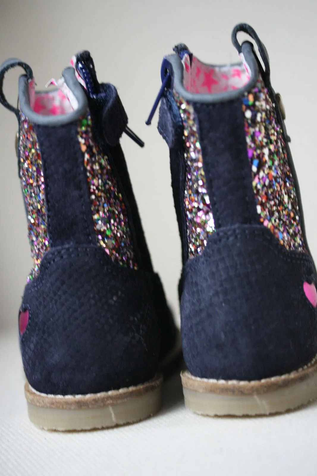 Adidas 4000 Shoes MIMPI BABY GIRLS SEQUIN BOOTS EU 20 UK 4 US 5