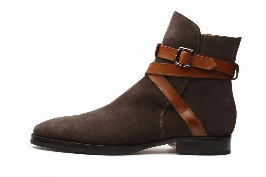 Jodhpur Boot - Dark Brown Suede Adidas Good Shoes