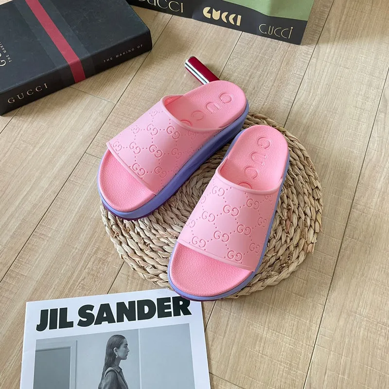 MJGS09 Slippers 5CM Man and women 35-43 Shoes with Box Viral Ugg Slippers