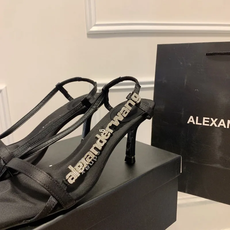 MKS03 high-heeled 7CM Slippers Women 35-40 Shoes with Box Blanket Slippers