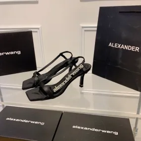 6e Wide Slippers MKS03 high-heeled 7CM Slippers Women 35-40 Shoes with Box