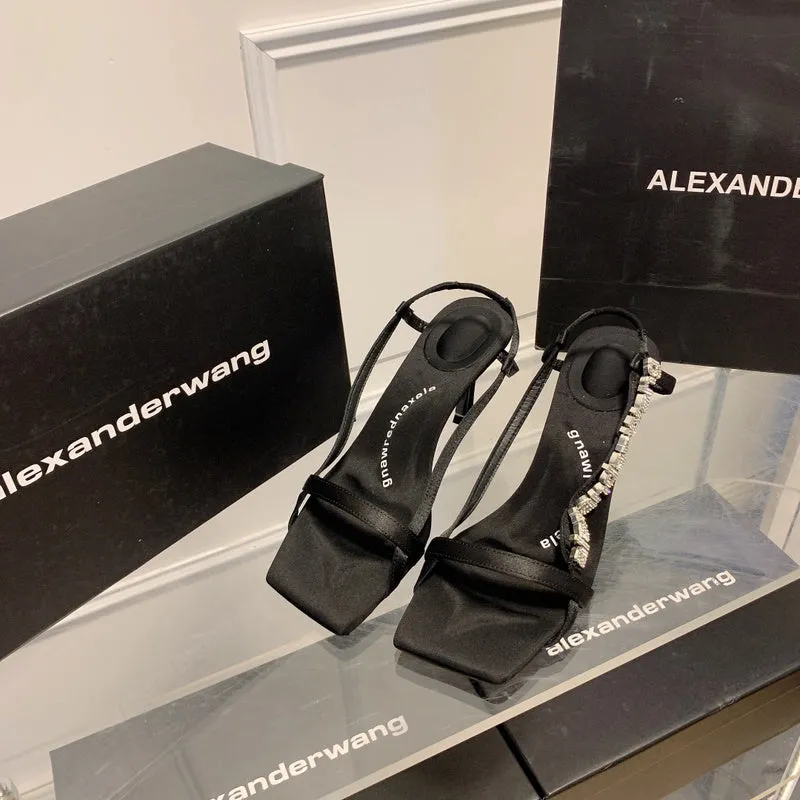 MKS03 high-heeled 7CM Slippers Women 35-40 Shoes with Box Kermit Slippers