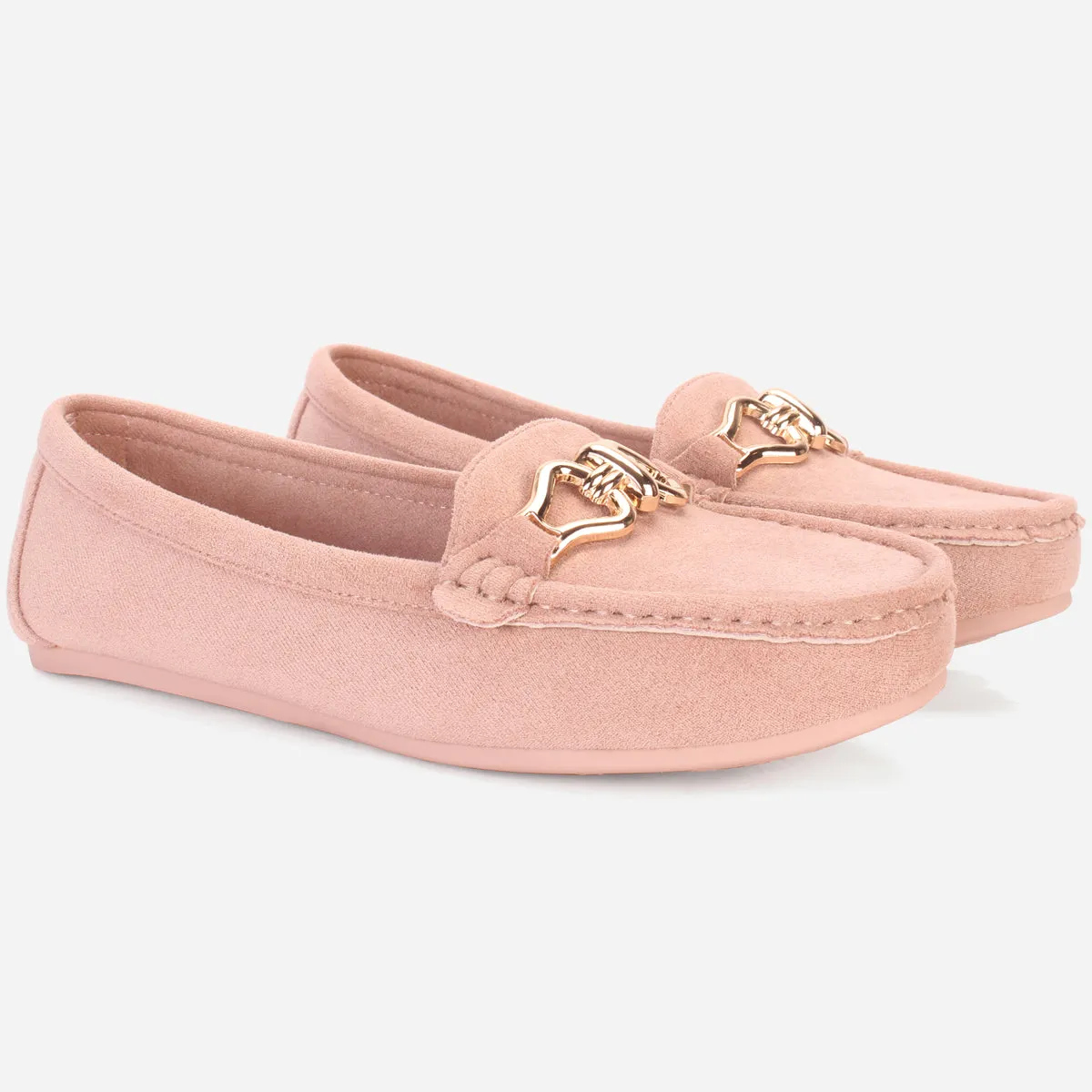 Best Running Shoes For Flat Feet Womens "DOIRE" Flat Comfy Slide In Moccasins