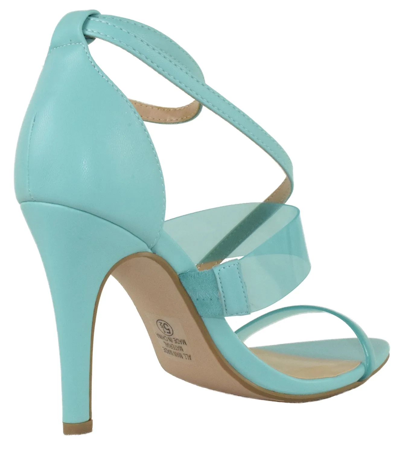 LULU-S Light Teal Delicious Ballet Heel Shoes