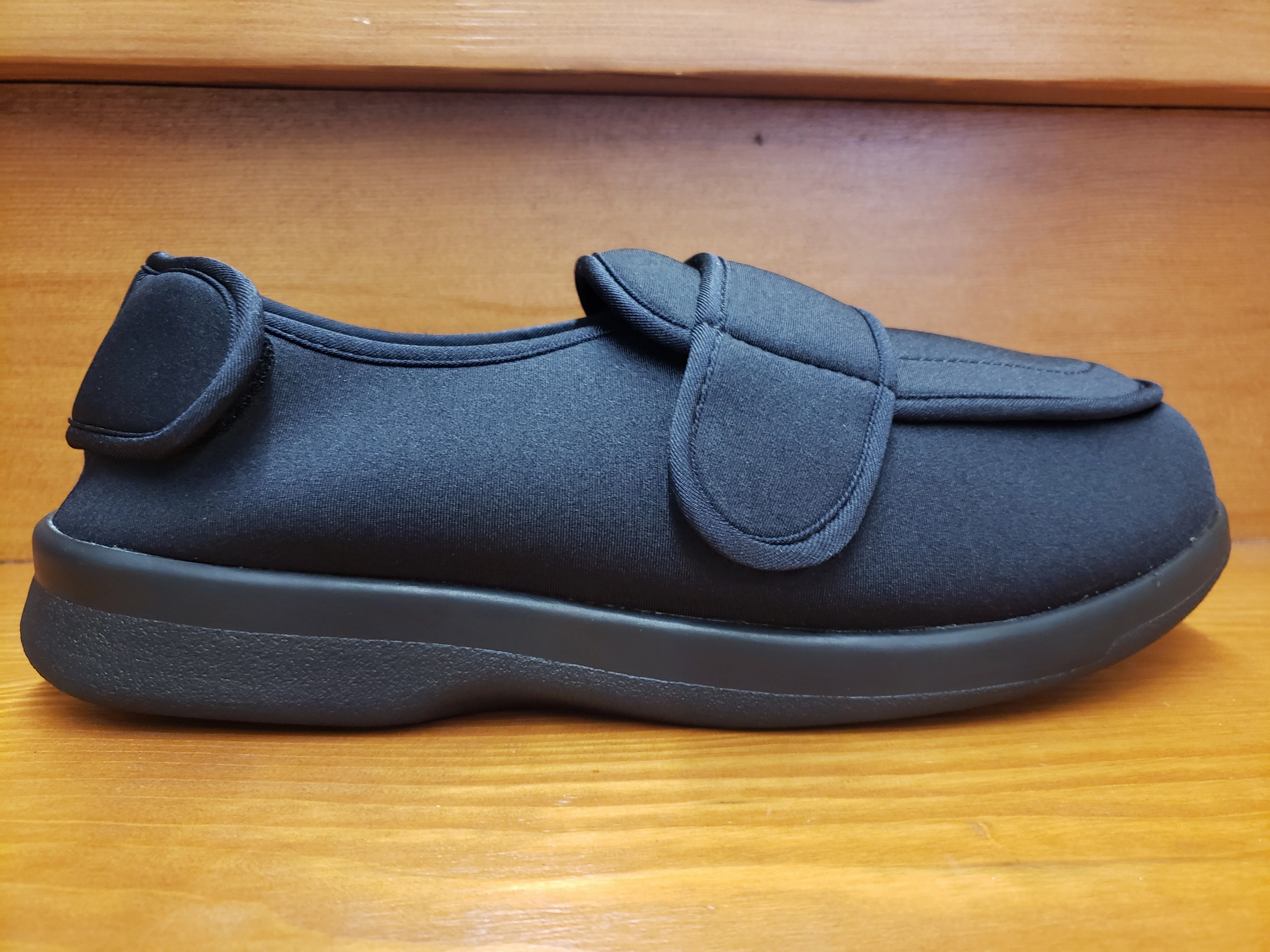 Propet Cronus Black W0095B Flexible Straps Ankle Strap