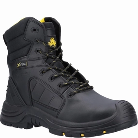 Amblers Safety AS350C Berwyn Hi-Leg Waterproof Metal Free Metatarsal Safety Boot Traction Power Weather Proof
