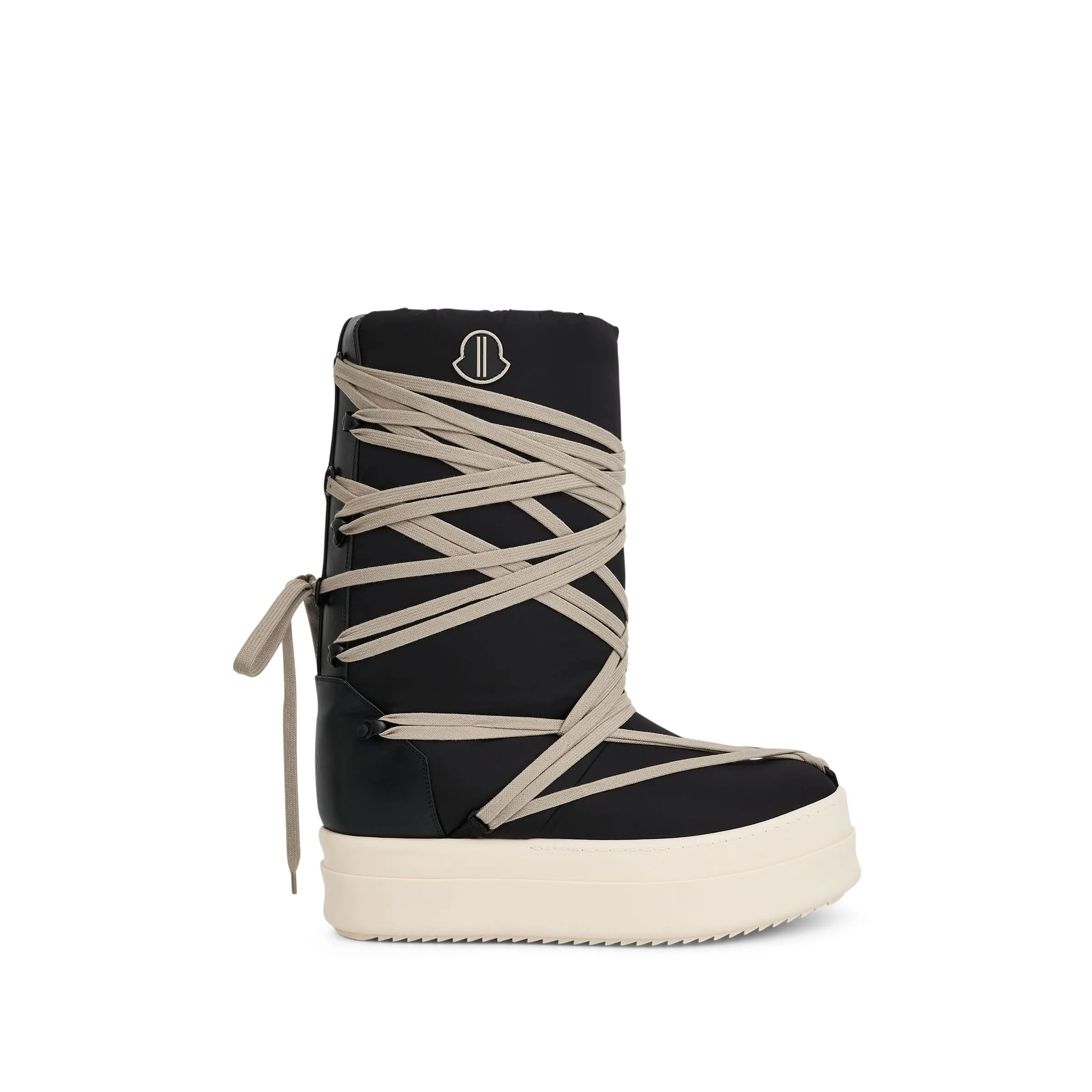 Moncler x Rick Owens Big Rocks Boots in Black Yzy Boots